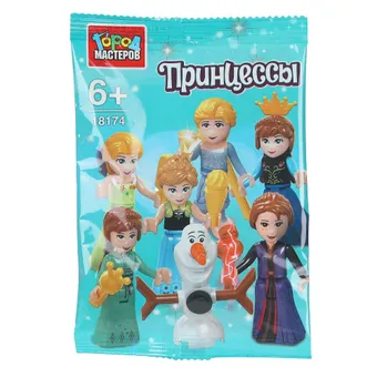 Конструктор фигурки frozen в пакетах дисплей 24шт 18174-YF