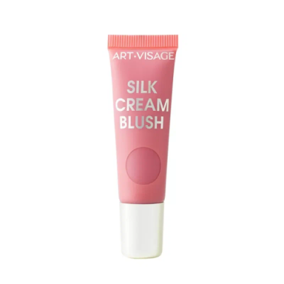 ART-VISAGE румяна кремовые с сатиновым финишем silk cream blush т.433