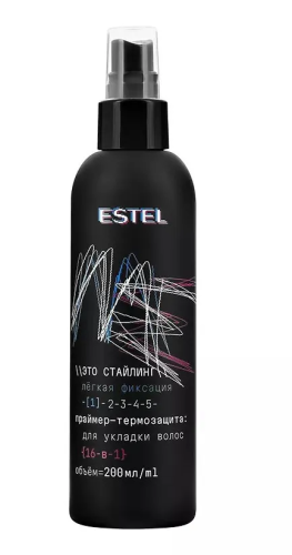 ESTEL ME праймер-термозащита д/укладки волос 16 в 1 лёгкая фиксация 200мл