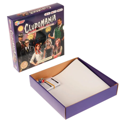 Игра-ходилка настольная cludomania 40 карточек