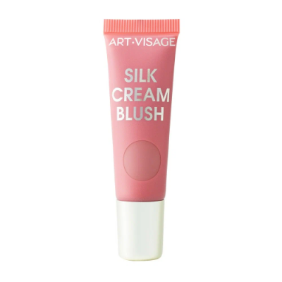 ART-VISAGE румяна кремовые с сатиновым финишем silk cream blush т.431