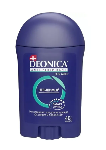 DEONICA FOR MEN антиперспирант невидимый стик 40мл