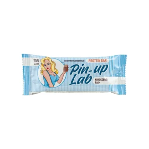 PIN UP LAB батончик глазированный кокосовый раф 40г