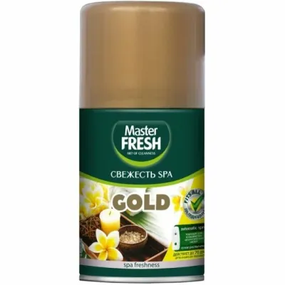 MASTER FRESH GOLD освежитель воздуха свежесть spa см.баллон 250мл
