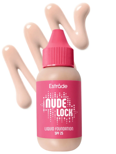 ESTRADE основа тональная жидкая nude lock т.201