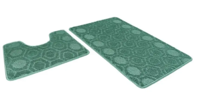 SHAHINTEX набор ковриков актив icarpet цв.зеленый 50*80см, 50*40см