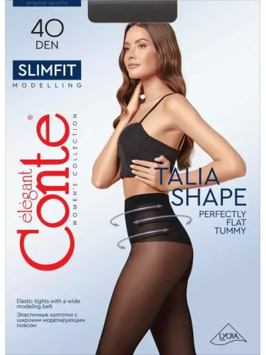 CONTE колготки женские ce slimfit 40 nero р.4