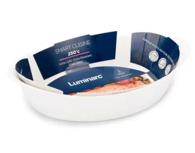 LUMINARC форма д/запекания смарт кузин овальная 25*15см P0886