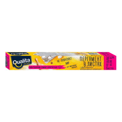 QUALITA пергамент д/выпечки уco life широкий 6м
