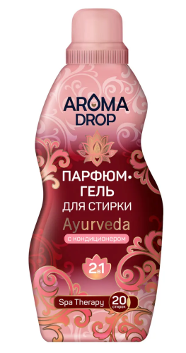 AROMA DROP Spa Therapy парфюм-гель д/стирки с кондиционером ayurveda 1000г
