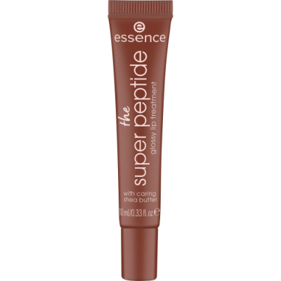 ESSENCE бальзам д/губ ухаживающий the super peptide glossy lip treatment т.06