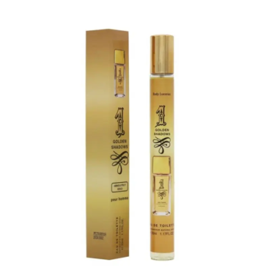 BODY LUXURIES туалетная вода д/мужчин golden shadows ручка 35мл