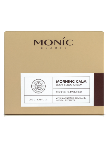 MONIC BEAUTY скраб д/тела утреннее спокойствие-кофе 250г