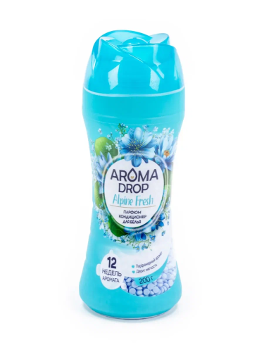 AROMA DROP парфюм-кондиционер д/белья в гранулах alpine fresh 200г