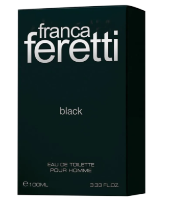 FRANCA FERETTI туалетная вода д/мужчин black 100мл