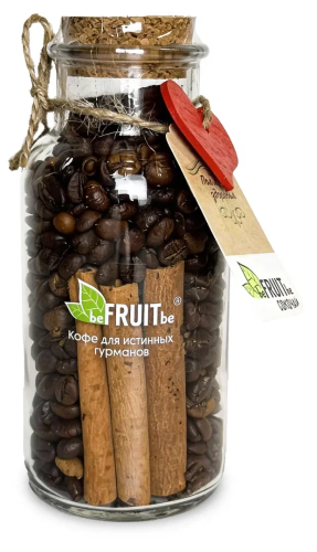 BEFRUITBE кофе в зёрнах жареный корица 180г