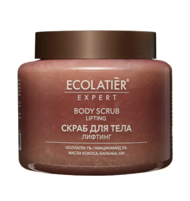 ECOLATIER Expert скраб д/тела лифтинг 450г