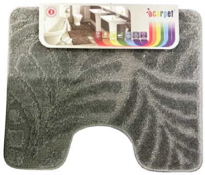 SHAHINTEX коврик актив icarpet  цв.пепельный 50*60см