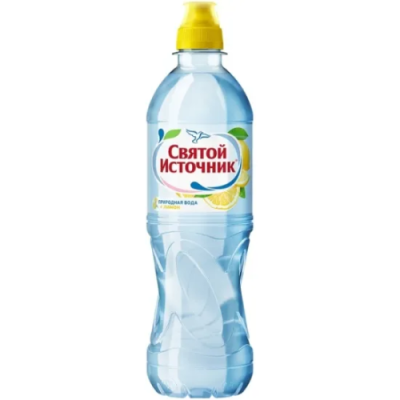 СВЯТОЙ ИСТОЧНИК вода питьевая негазированная со вкусом лимона 0,5л/12 пэт