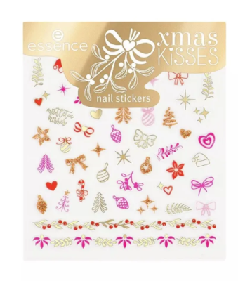 ESSENSE стикеры д/ногтей xmas kisses nail stickers 01_