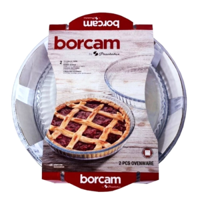 BORCAM набор посуды д/свч 2 блюда 26*32см