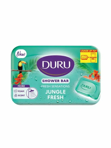 DURU Fresh Sens мыло д/душа тропический лес 150г