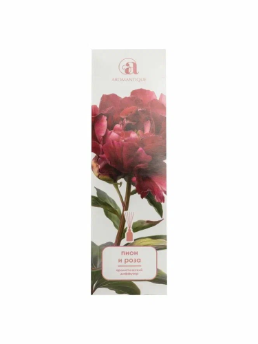 AROMANTIQUE диффузор ароматический пион и роза 50мл