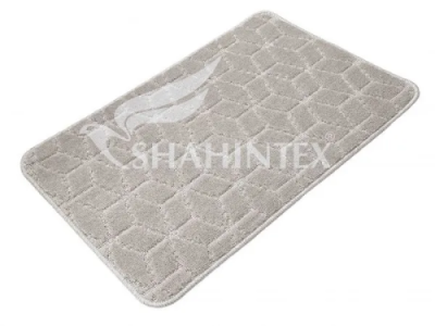 SHAHINTEX коврик д/ванной цв.перламутр  50*80см