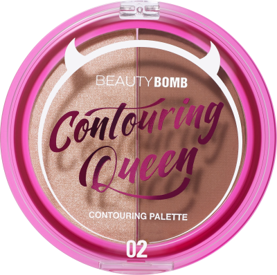 BEAUTY BOMB палетка д/контуринга сountouring queen т.02