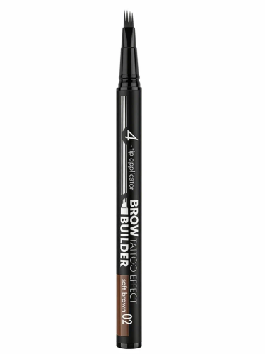 LUXVISAGE маркер д/бровей с эффектом микроблейдинга brow bulder tattoo effect т.02