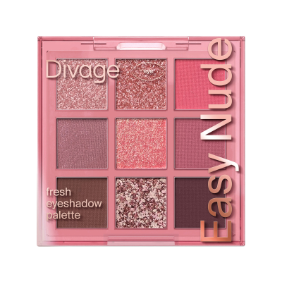 DIVAGE палетка теней д/век easy nude свежая fresh