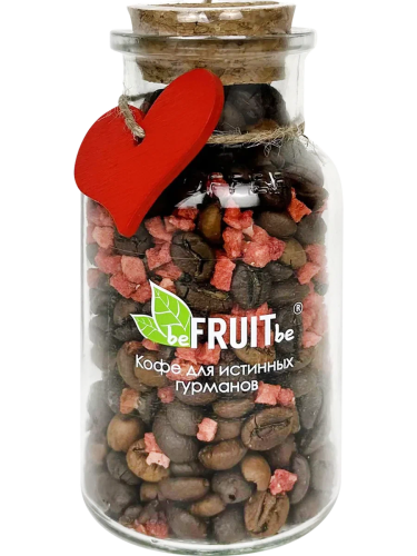 BEFRUITBE кофе в зернах жареный клубника 180г