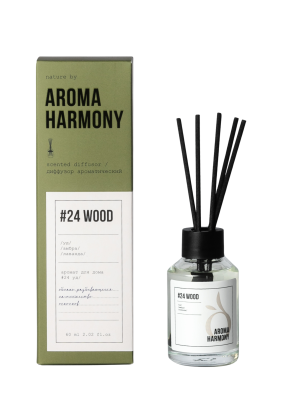 AROMA HARMONY диффузор ароматический №24 wood 60мл