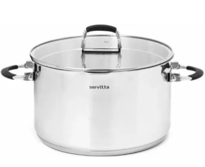 SERVITTA кастрюля с крышкой ручки-трансформеры носик д/слива terso 3,5л