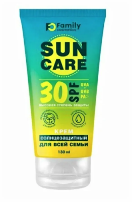 FAMILY SUN крем солнцезащитный д/всей семьи SPF 30 130мл
