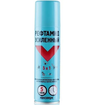 РЕФТАМИД аэрозоль-репеллент от насекомых экстра максимум 150мл