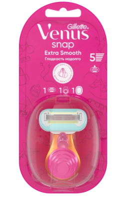 GILLETTE станок д/бритья venus еmbrace жен. компактная бритва см.кассета 1шт