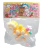 CENTRUM игрушка сквиш кошачья лапка 5,5*5см/3,5*3см 2шт 76970