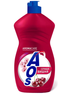 AOS средство д/мытья посуды сочная вишня 450мл