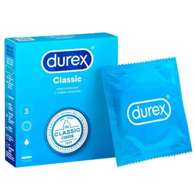 DUREX Classic презервативы 3шт