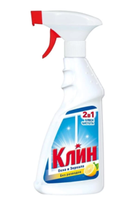 КЛИН средство чистящее д/окон лимон 500мл