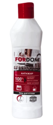 FORDOM гель чистящий д/кухни антижир 300г