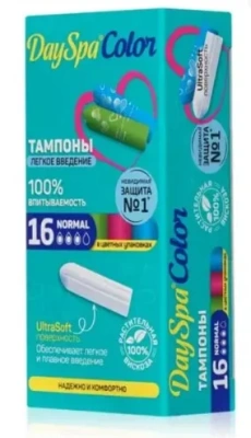 DAY SPA тампоны сolor normal 16шт