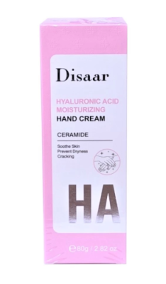 DISAAR крем д/рук с гиалуроновой кислотой увлажняющий hyaluronic acid moisturizing hand 80г