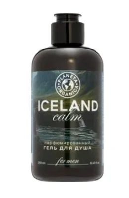 PLANETA ORGANICA набор подарочный д/мужчин Iceland calm: шампунь 250мл,гель д/душа 250мл