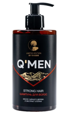 QMEN шампунь д/волос муж. сила и укрепление 410мл