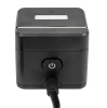 UNIEL удлинитель standard с/з шнур 1,5м 2 гнезда 3 USB 16А черный S-GCD2-1 SBUH BLACK