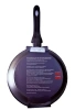 HELPER Brilliant сковорода 24см ручка с покрытием soft touch цв.черный BR4524