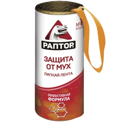 RAPTOR лента от мух липкая 4шт/24
