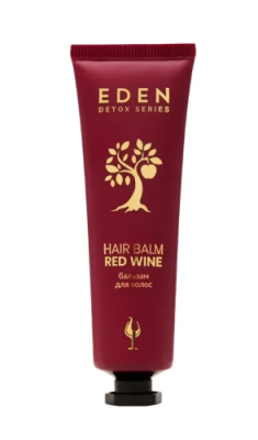 EDEN Detox Red Wine бальзам д/волос в тубе 30мл